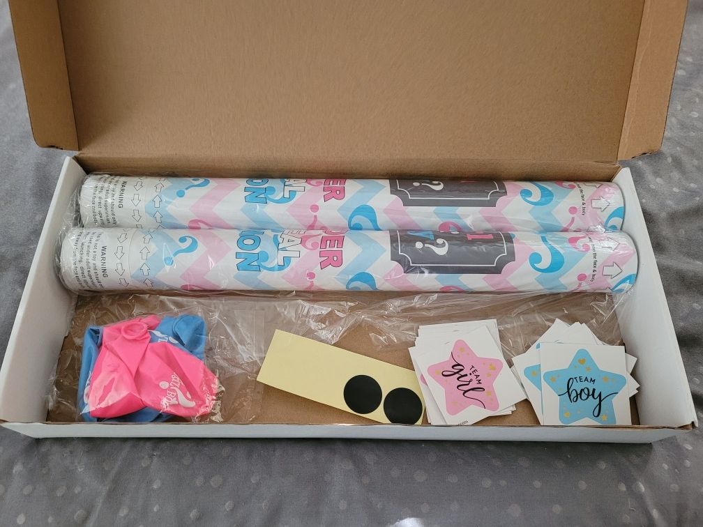 Gender Reveal Confetti Powder Cannon