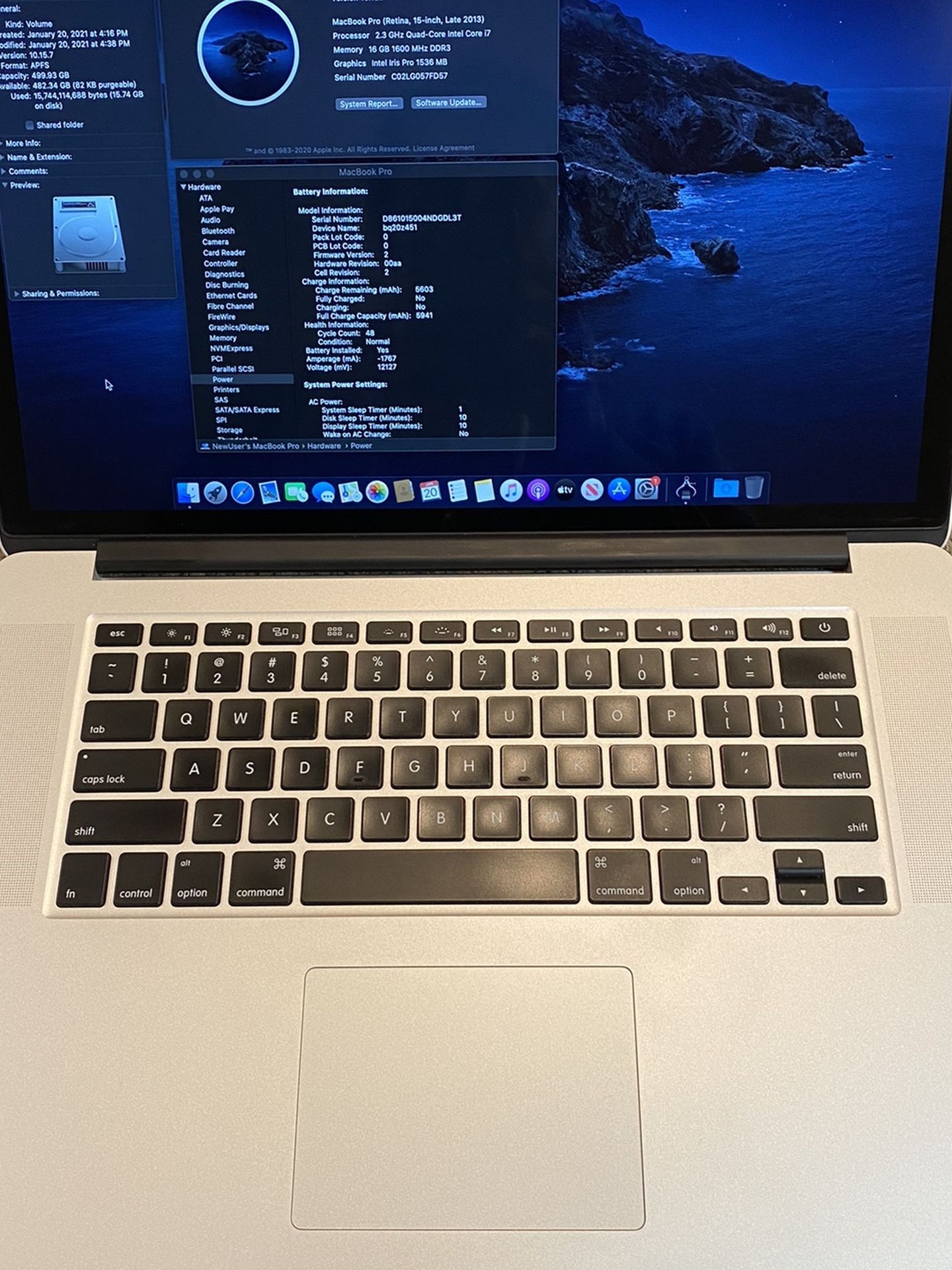 Macbook Pro 15 (Late 2013) A1398