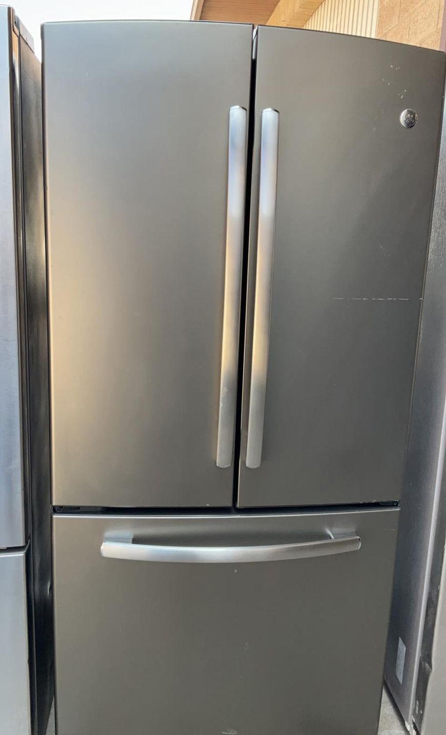 GE 3-Door Stainless Steel Refrigerator Fridge