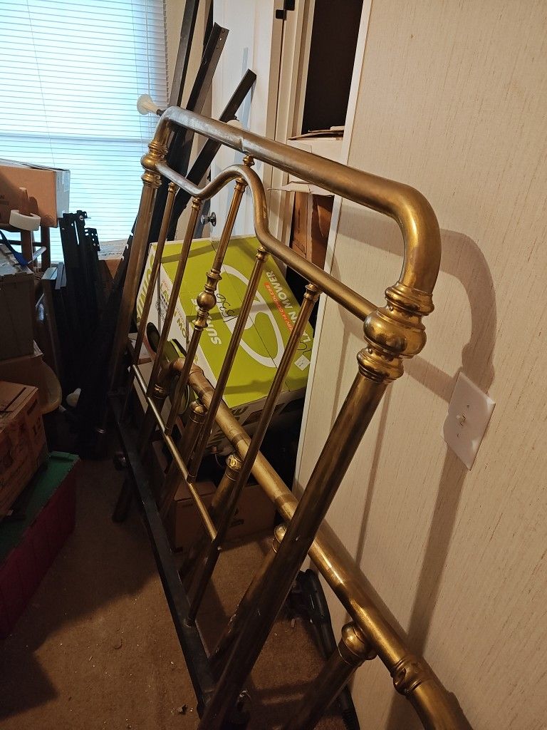 Antique Brass Bed Frame