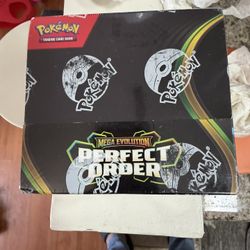 Pokemon perfect order booster box