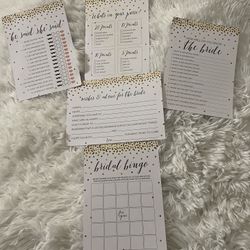 Wedding/Bridal Games