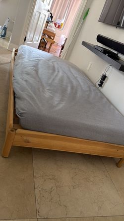 IKEA Twin Beds + LUCID Memory Foam Mattresses – Can Convert to King $200 OBO