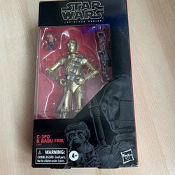 C-3PO & Babu Frik Figure