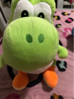 Big Yoshi plush from mario