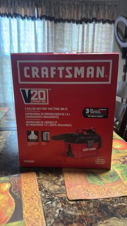 Craftsman V20 2-Gallon Wet/Dry Vac (Tool Only)