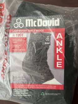 Ankle Brace Lightweight Supportive and Breathable Design  Fits over any sock  Comfortable Protection Comes from a smoke free and pet