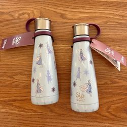 Disney Frozen Elsa Sip By Swell S’well Stainless Steel Water Bottle 