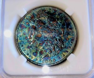 1900-O Morgan SILVER Dollar MS66