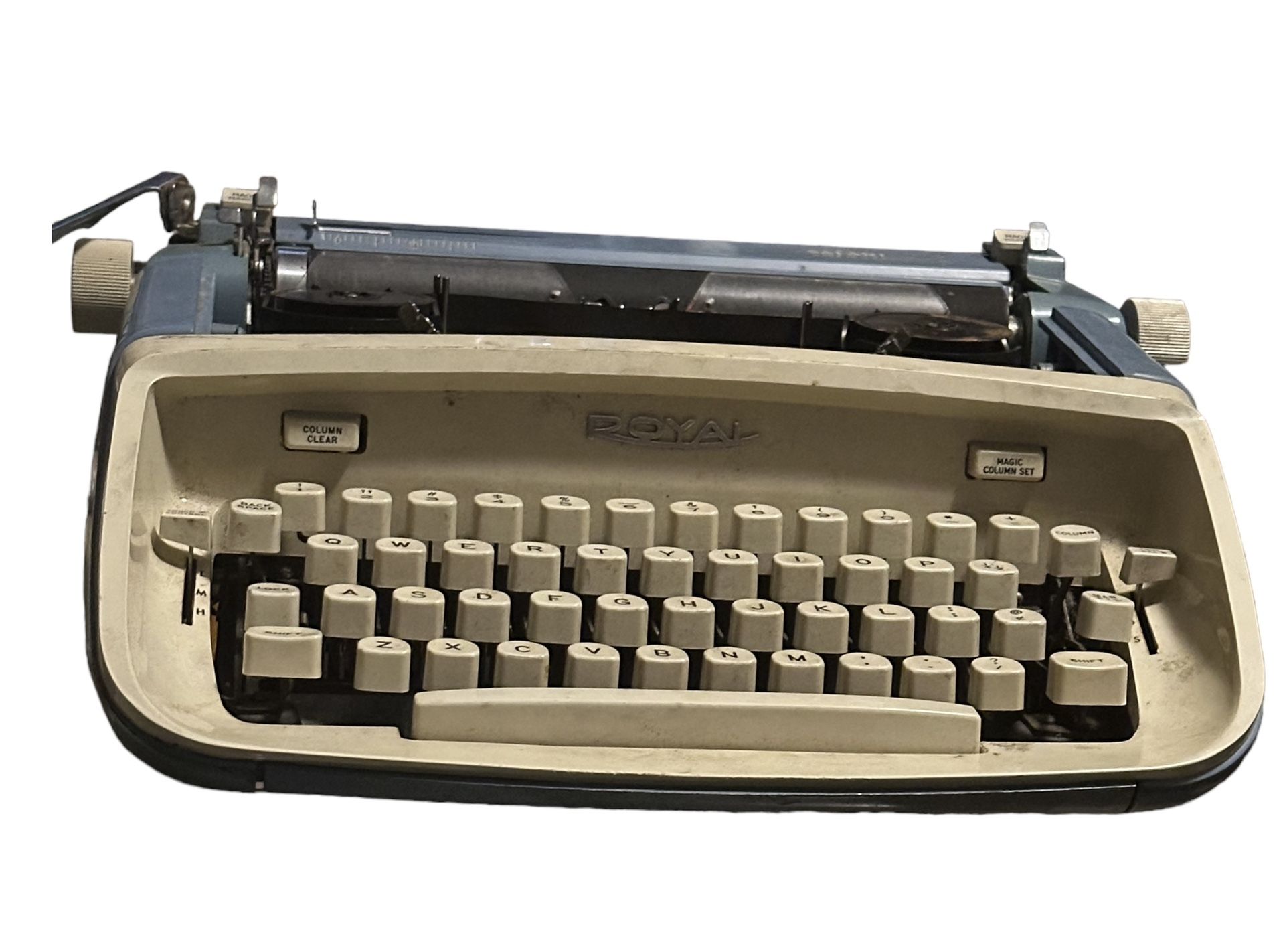 Vintage 1960's Portable Royal Safari Typewriter With Case Made In USA