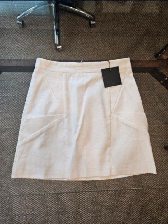 Asos White Skirt - New With Tags - Size 2
