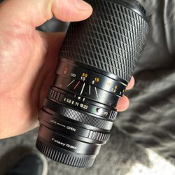 Took a 70-210 Canon FD w M43 Adapter 