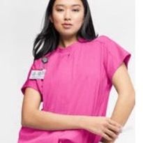 HOT PINK SCRUB SET SIZE LARGE