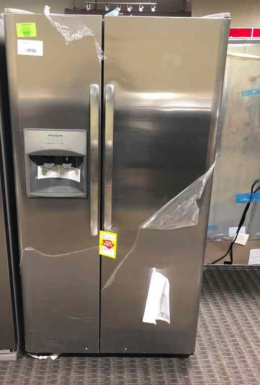 Brand New Frigidaire Side by Side Refrigerator (Model:LFSS2612TF) W2 ...