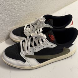 Travis Scott Olives Jordan 1 Low Men’s 10.5