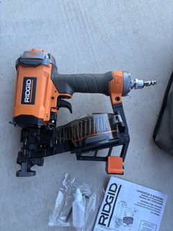 Ridgid roofing coil nailer