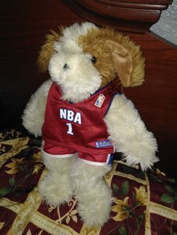 Build-A-Bear NBA stuffed toy 13 inches tall