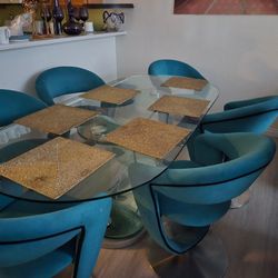 Bar Chairs  And Dining Table 