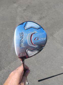 Lefty Ping G20 4 Wood! New Grip! Golf Clubs!