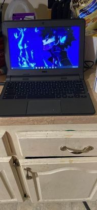 Dell Chromebook with charger
