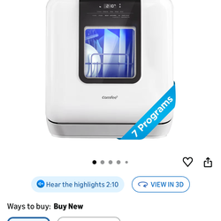 Almost new dishwasher