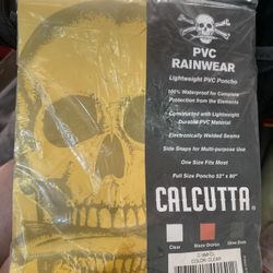 Calcutta PVC Rainwear lightweight poncho