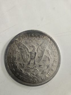 1881 One Dollar Plata
