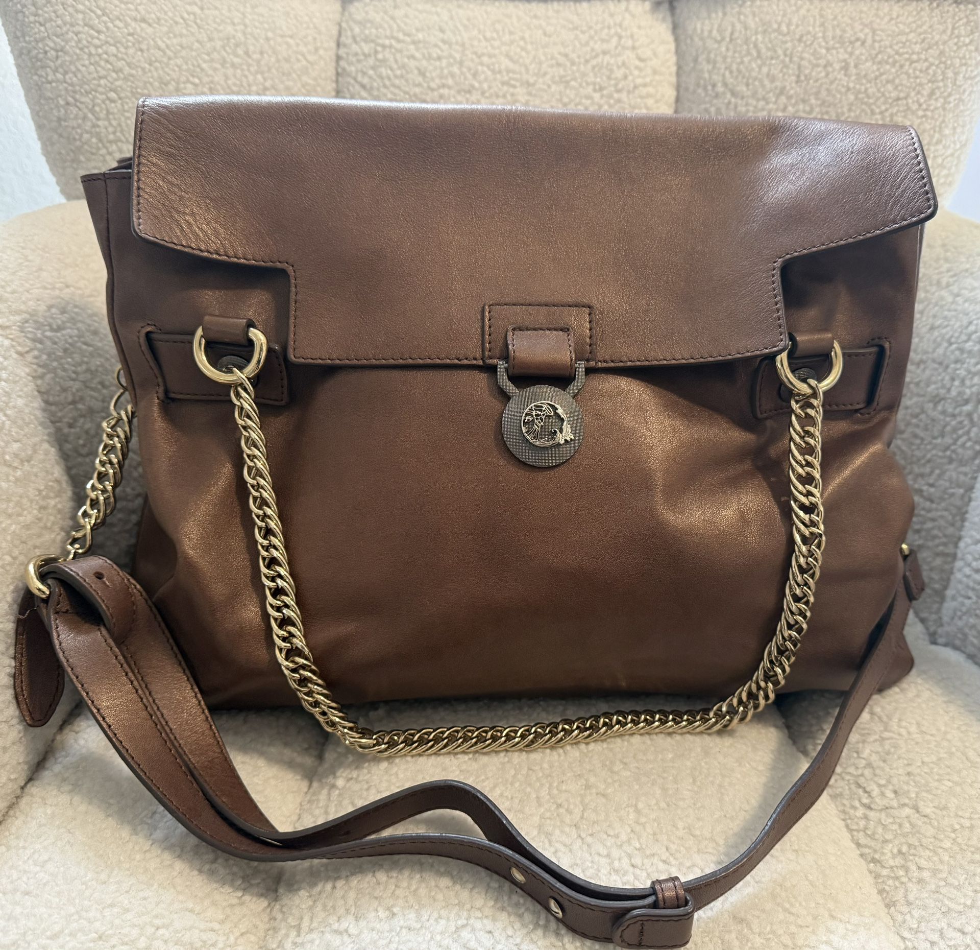 Versace Bag: Vitello Perlato