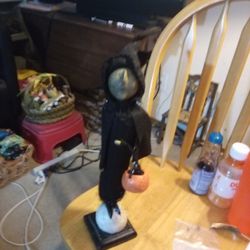 Vintage Halloween Folk Art 