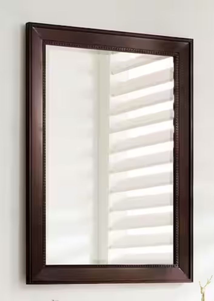 Bristol 29” x 40” Small Framed Rectangular Wall Mount Bathroom Vanity