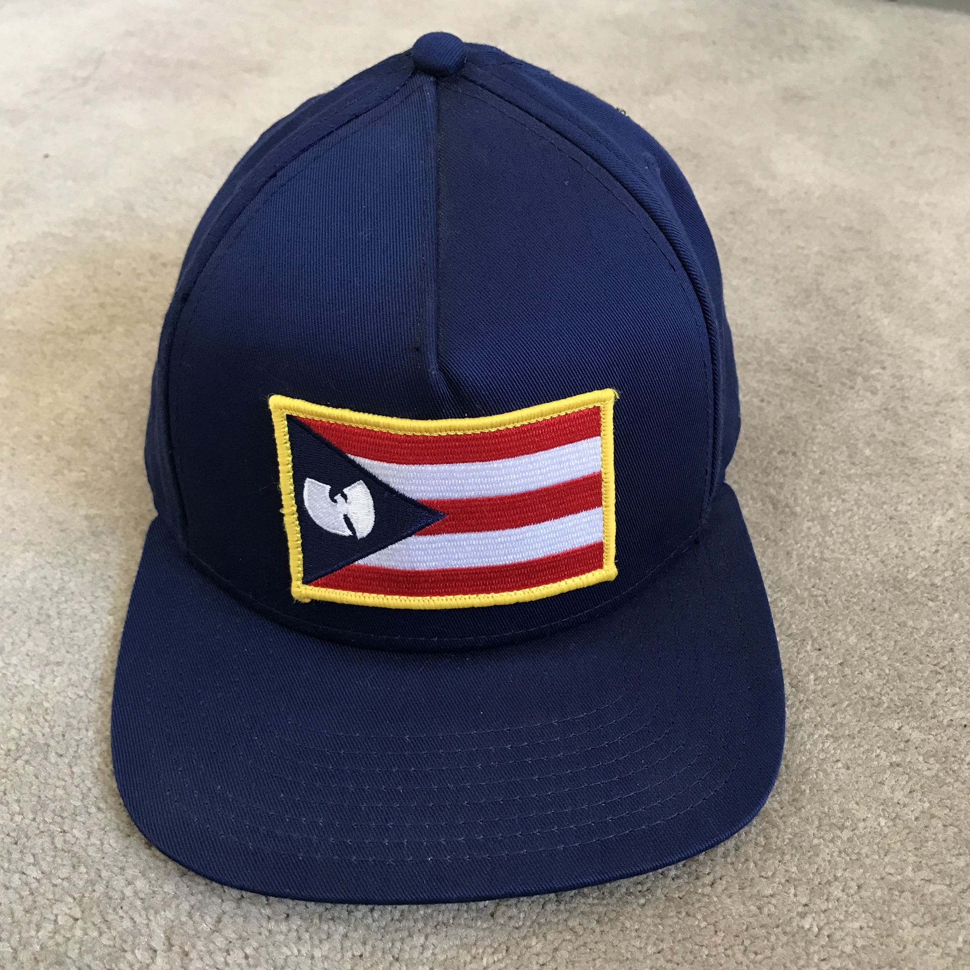Wu-Tang Brand Hat Puerto Rico Wu Flag Rare Dead Stock