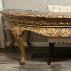 6.5x3.5 Solid Wood Office Table 