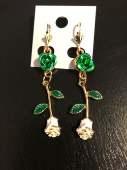 Earrings gold plated