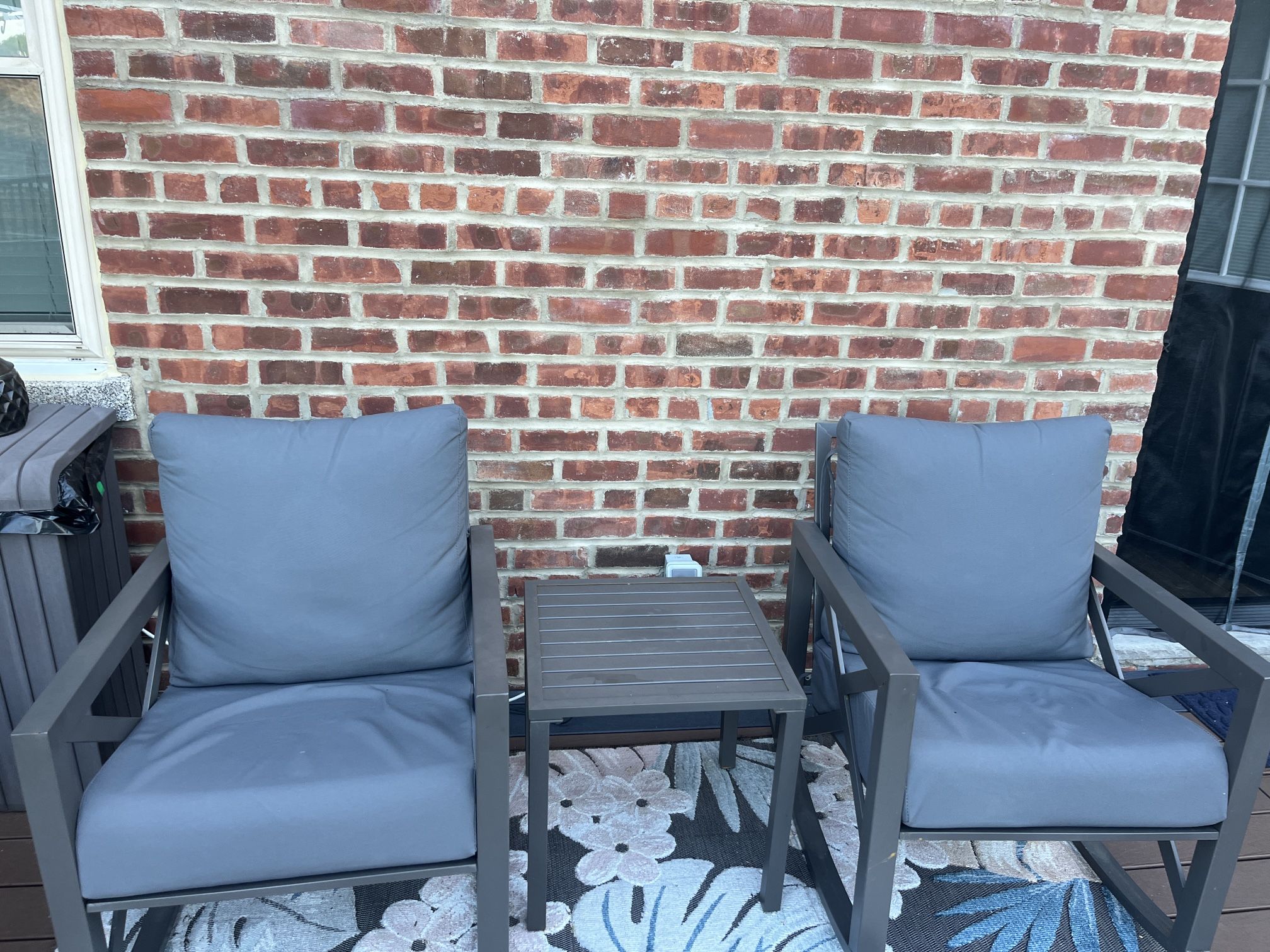 Rocking Chairs And Table Set