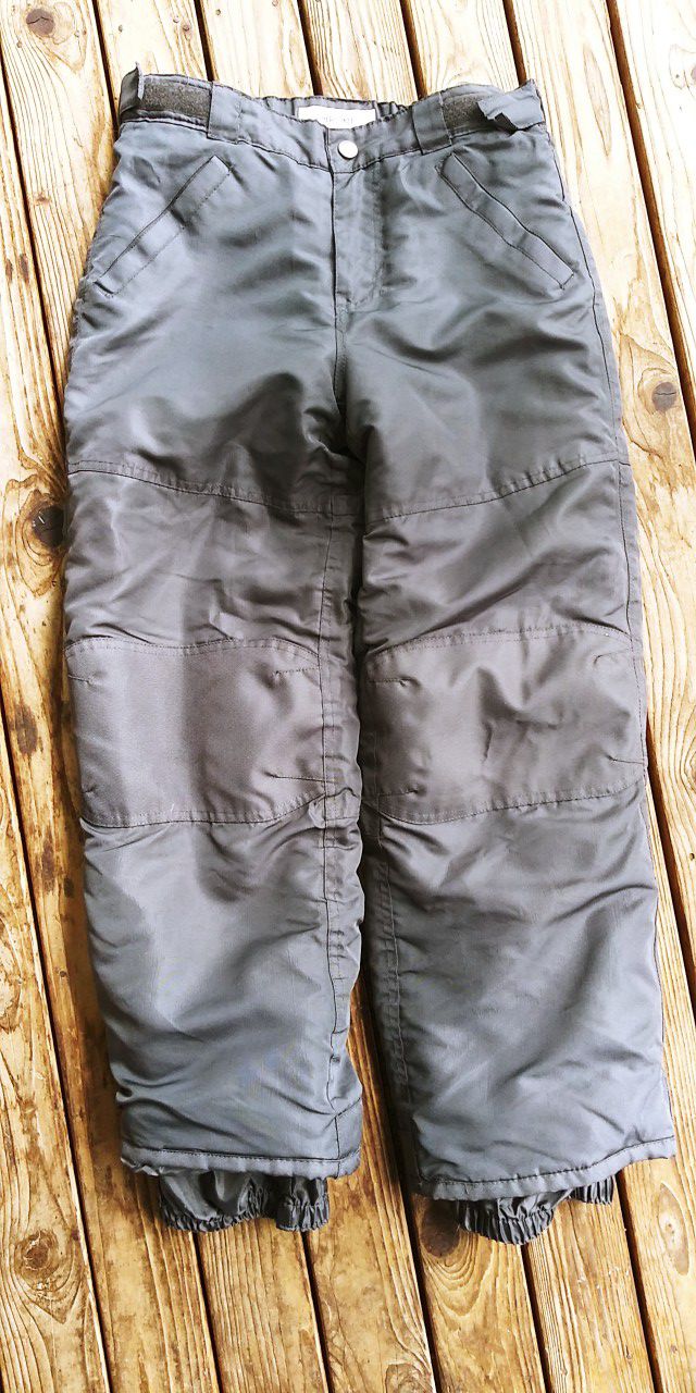 Cherokee size L 12/14 gray snow pants for a boy or girl