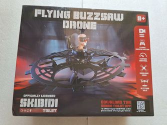 NEW Skibidi Toilet Flying Buzzsaw Drone RC Toy (Officially Licensed)