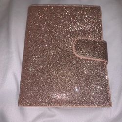Rose Gold Glitter Passport Cover 💕