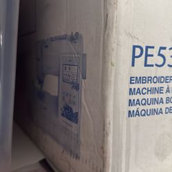 Brother PE535 embroidery Machine (Used Once)