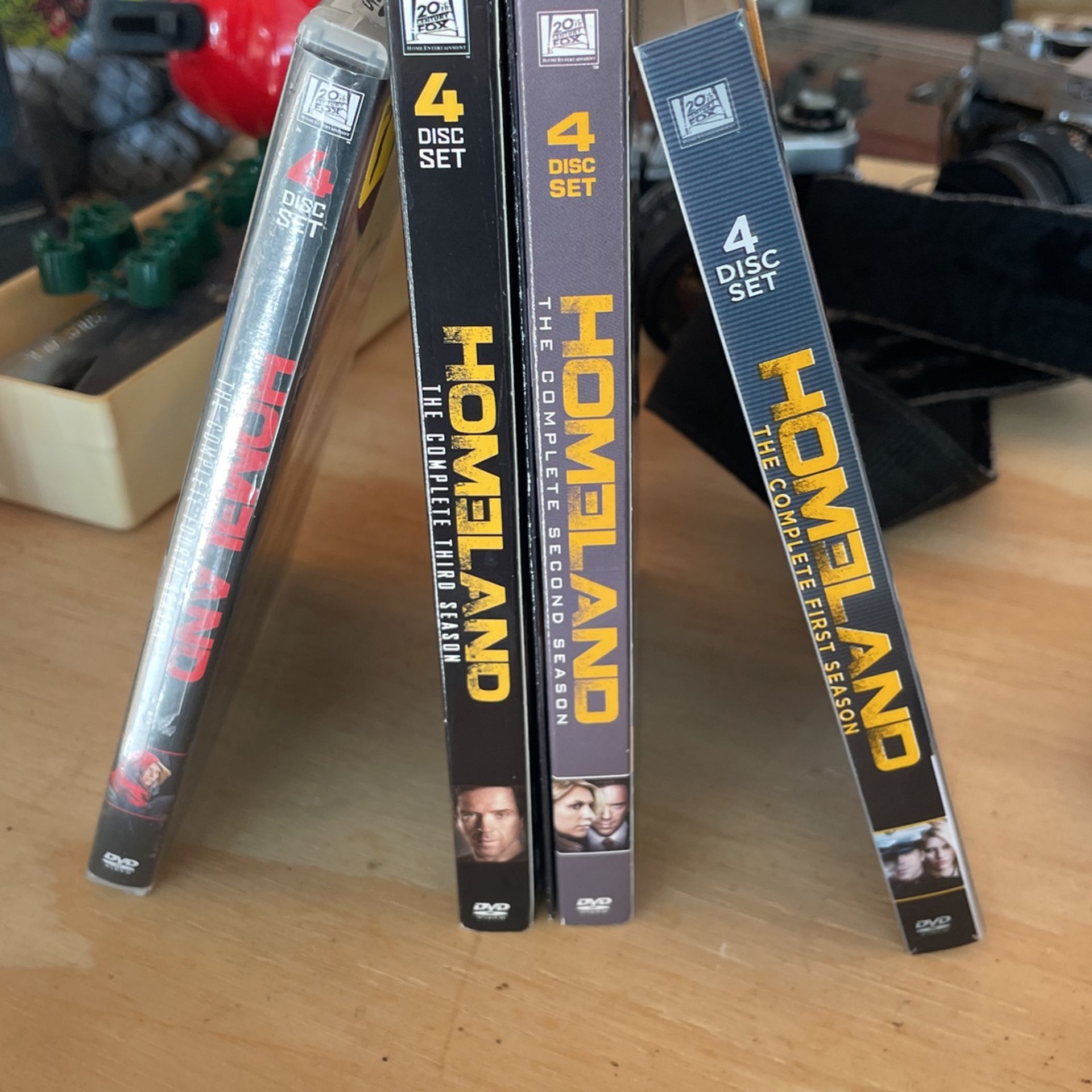 4 Seasons Homeland DVD