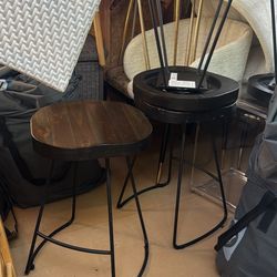 Matching Wooden Stool - set of 4