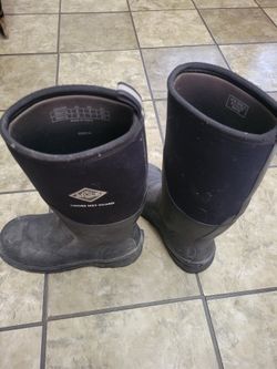 Muck Boots Chore Met Guard Waterproof Steel Toe Rubber Work Boots Size 9