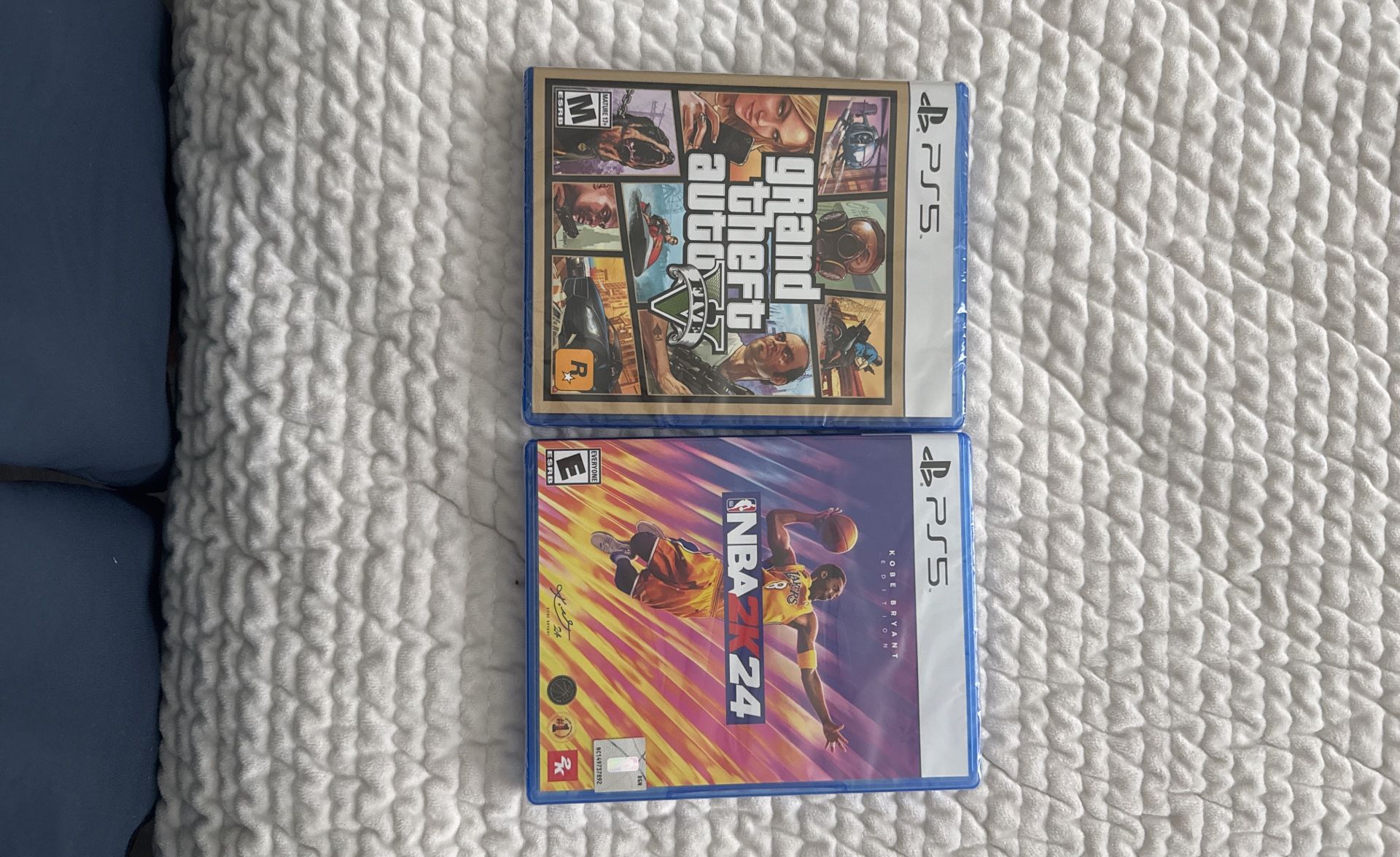GTA 5 & NBA 2K24 Brand New - Sealed.