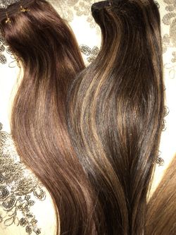 Hair extensions $250