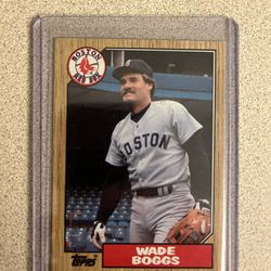 1987 Topps Wade Boggs