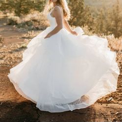 Wedding Dress - Princess Corset Style Sz 8