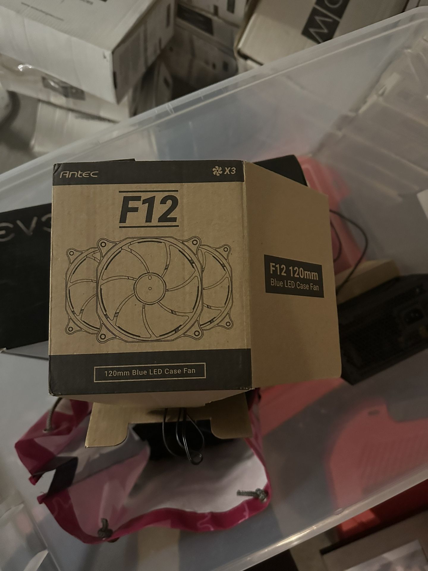 Antec F12 120 mm LED/ARGB case fans x3