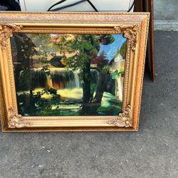 Vintage Waterfall Picture