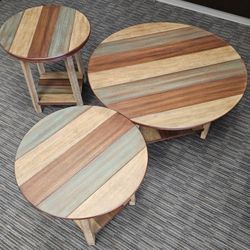 Raebecki Table (Set of 3) SKU - T221-13 