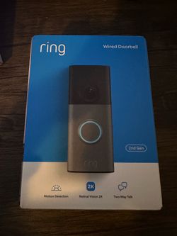 Brand new ring camera