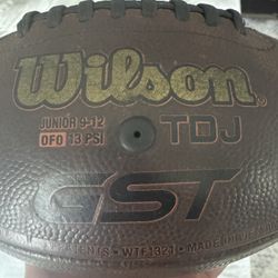 GST WILSON FOOTBALL